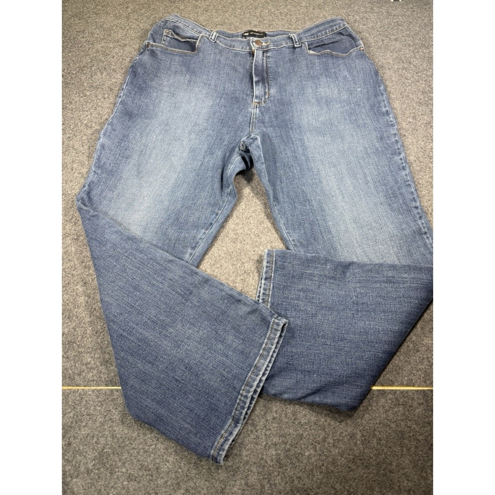 Lee Relaxed Fit Straight Leg Denim Jeans Women's Size 16 Petite